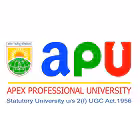 Apex Professional University, Pasighat logo