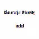 Dhanamanjuri University, Imphal logo