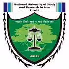 National University of Study and Research in Law, Ranchi logo