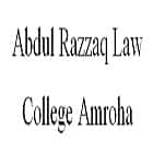 Abdul Razzaq Law College, Amroha logo