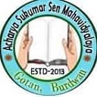 Acharya Sukumar Sen Mahavidyalaya, Burdwan logo