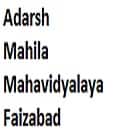 Adarsh Mahila Mahavidyalaya, Faizabad logo