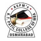 Adarsh Shikshan Prasarak Mandal's KT Patil College of MBA, Osmanabad logo