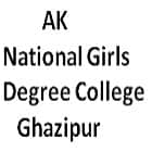AK National Girls Degree College, Ghazipur logo