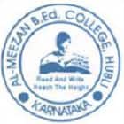 Al-Meezan B Ed College, Hubli logo