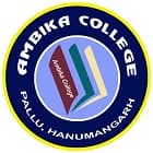 Ambika College, Pallu logo