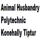 Animal Husbandry Polytechnic, Konehally, Tiptur logo