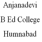 Anjanadevi B Ed College, Humnabad logo