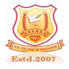 AS College of Education, Khanna logo