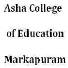 Asha College of Education, Markapuram logo