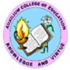 Auxilium College of Education, Vellore logo