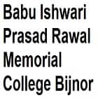 Babu Ishwari Prasad Rawal Memorial College, Bijnor logo