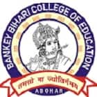 Bankey Bihari College of Education, Abohar logo