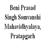 Beni Prasad Singh Somvanshi Mahavidhyalaya, Pratapgarh logo