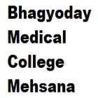Bhagyoday Medical College, Mehsana logo