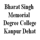 Bharat Singh Memorial Degree College, Kanpur Dehat logo