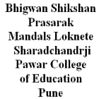 Bhigwan Shikshan Prasarak Mandal's Loknete Sharadchandraji Pawar College of Education, Pune logo