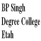 BP Singh Degree College, Etah logo