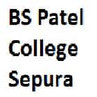 BS Patel College, Sepura logo