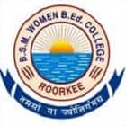 BSM B Ed College, Roorkee logo