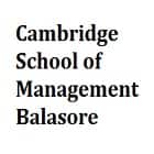 Cambridge School of Management, Balasore logo