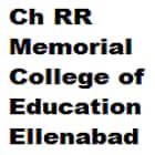 Ch RR Memorial College of Education, Ellenabad logo