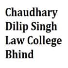 Chaudhary Dilip Singh Law College, Bhind logo