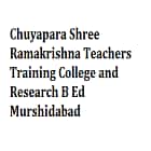 Chuyapara Shree Ramakrishna Teachers Training College and Research B Ed, Murshidabad logo
