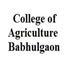 College of Agriculture, Babhulgaon logo