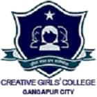 Creative Girls College, Gangapur City logo