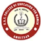 DAV College of Education for Women, Amritsar logo