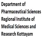 Department of Pharmaceutical Sciences, Regional Institute of Medical Sciences and Research, Kottayam logo