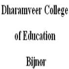 Dharamveer College of Education, Bijnor logo