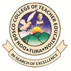 Don Bosco College of Teacher Education, Tura logo