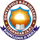 Donyi Polo B Ed College, Itanagar logo