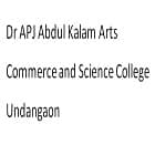 Dr APJ Abdul Kalam Arts, Commerce and Science College, Undangaon logo