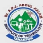 Dr APJ Abdul Kalam Institute of Technology, Tanakpur logo