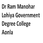 Dr Ram Manohar Lohiya Government Degree College, Aonla logo
