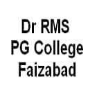 Dr RMS PG College, Faizabad logo