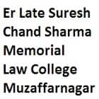 Er Late Suresh Chand Sharma Memorial Law College, Muzaffarnagar logo