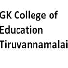GK College of Education, Tiruvannamalai logo