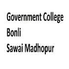Government College, Bonli, Sawai Madhopur logo