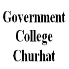 Government College, Churhat logo