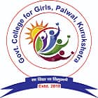 Government College for Girls, Palwal logo