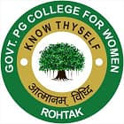 Government College for Women, Rohtak logo