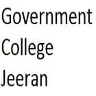 Government College, Jeeran logo