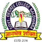 Government Degree College, Baldwara logo