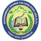 Government Degree College, Khad logo
