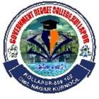 Government Degree College, Kollapur logo