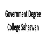 Government Degree College, Sahaswan logo